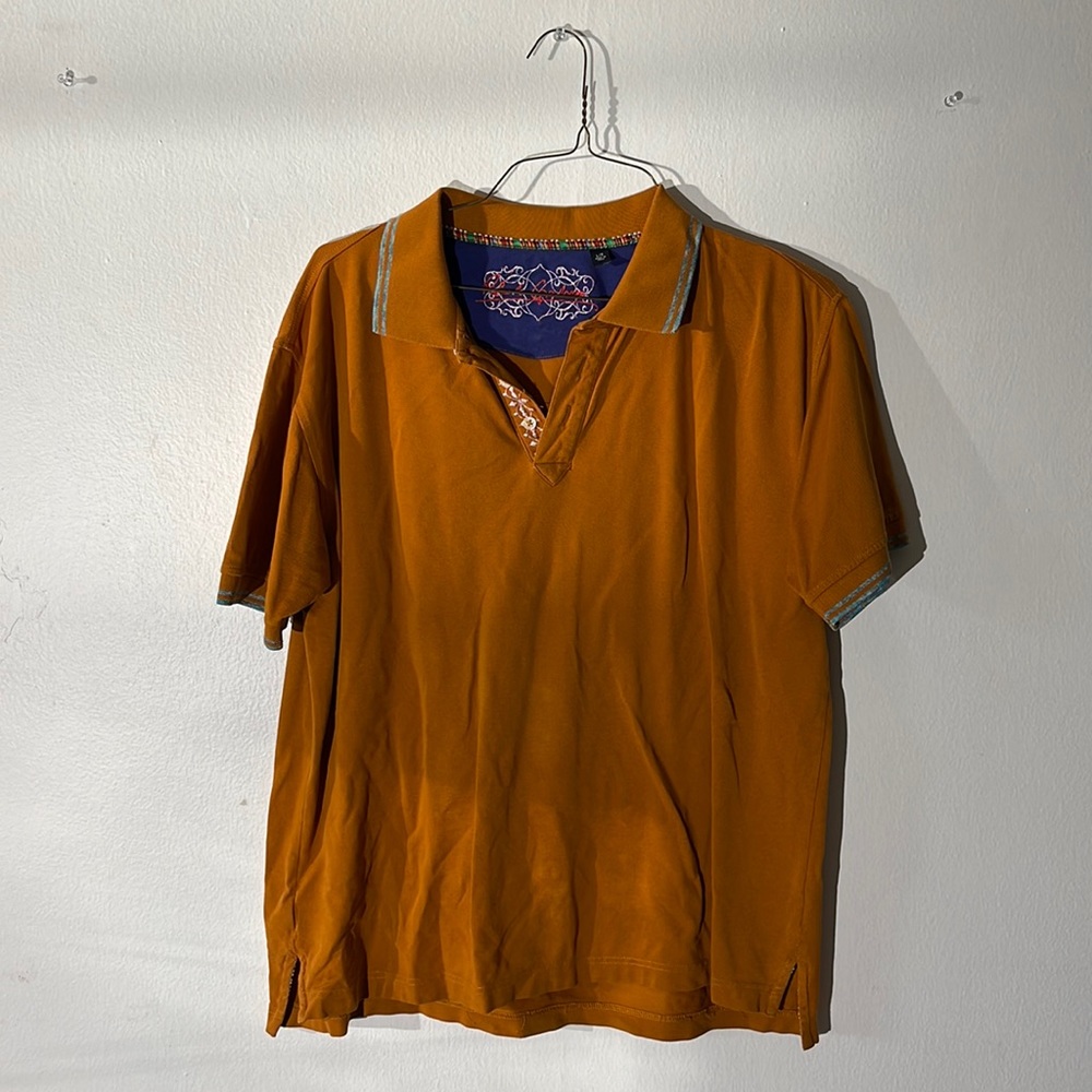 Robert Graham Orange Polo